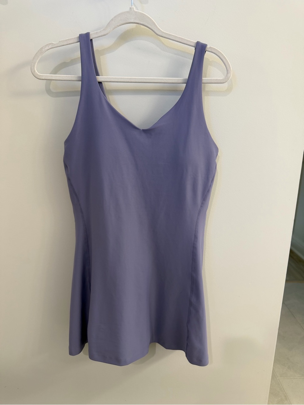 Old Navy Active dress - size M, removable pads. Built in shorts- Purple color.